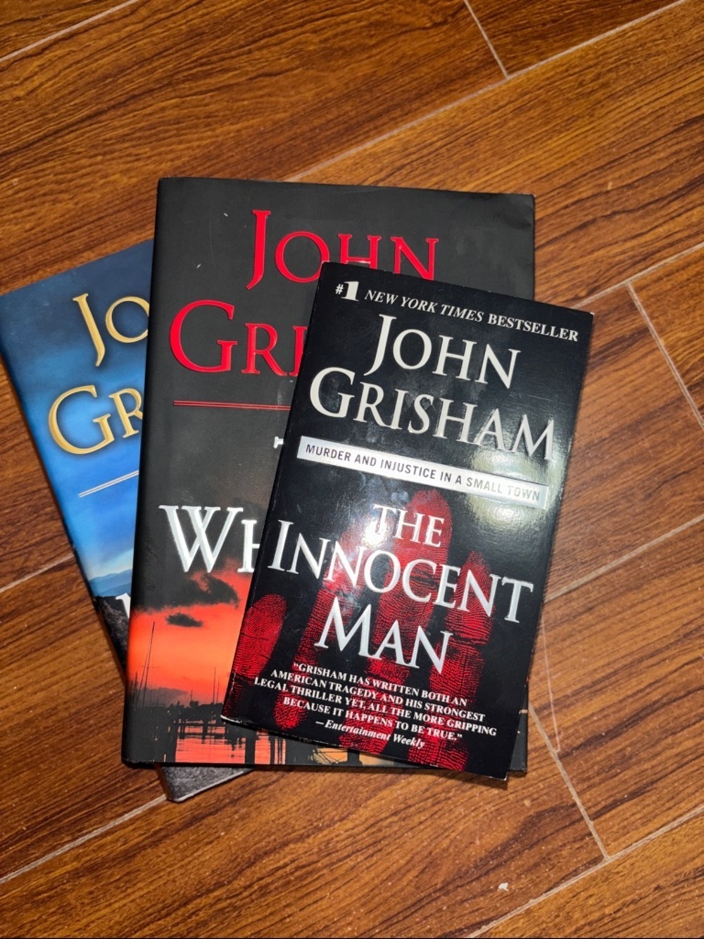 John Grisham 3-Book Bundle | Gray Mountain | The Innocent Man | The Whistler